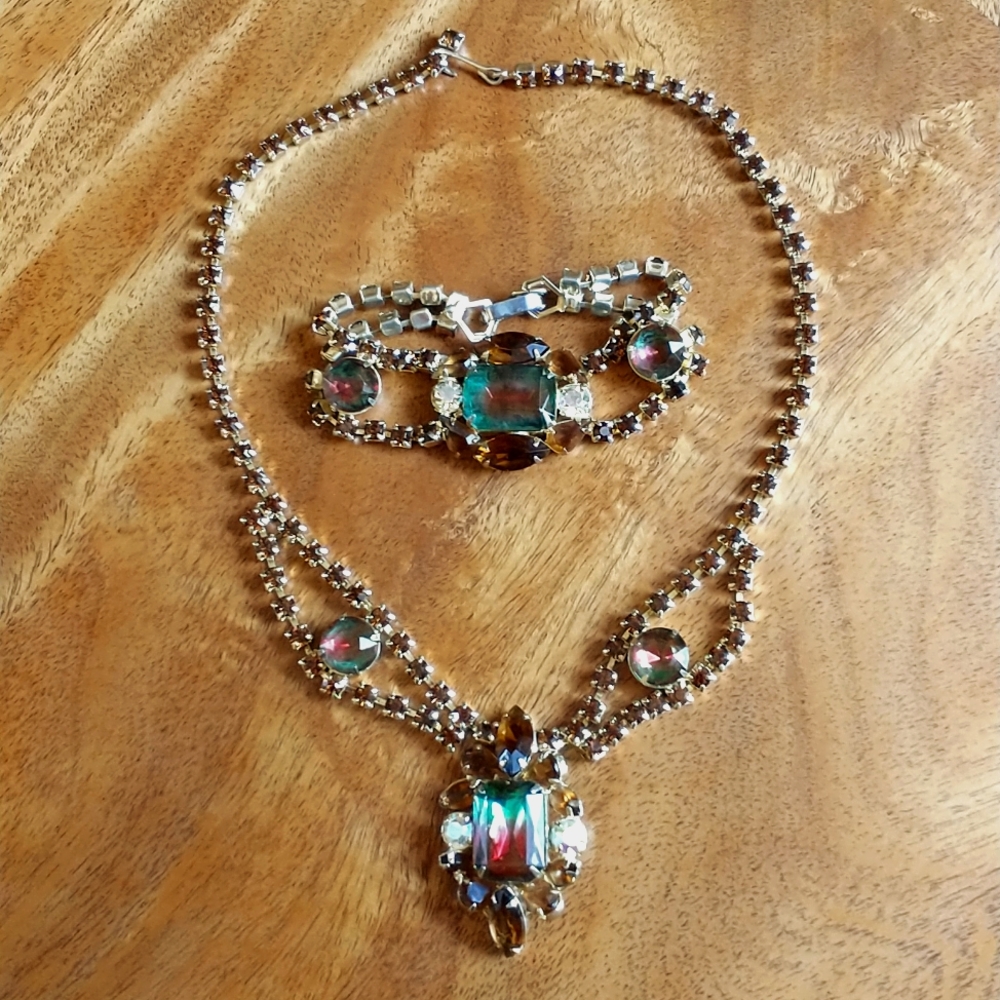 Vintage Mid Century Jewelry Set